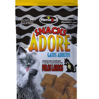 Snacks Adore gato pelos largo x 80 g