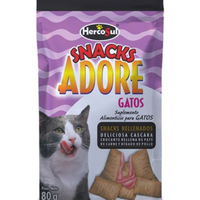 Snacks Adore Gatos x 80 g