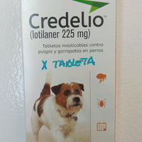 Credelio para perros  x tabletas