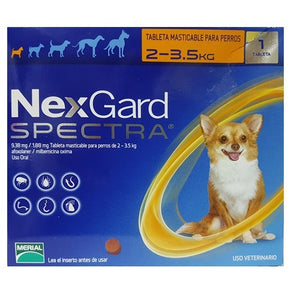 Antipulgas Nexgard Spectra