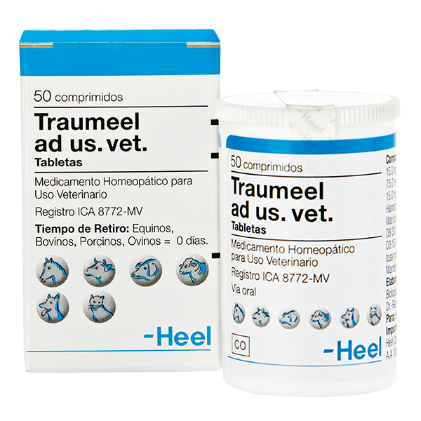 Traumeel ad us vet  fco x 50 tabletas