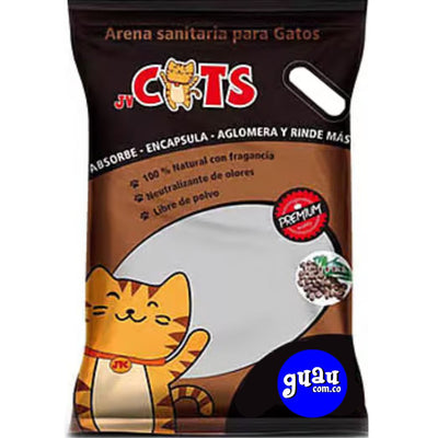 JV CATS ARENA PARA GATOS OLOR A CAFE