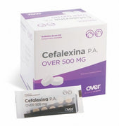 CEFALEXINA OVER  500mg  10 TABLETAS