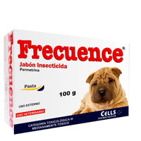 Jabon insecticida Frecuence para perros x 100gr