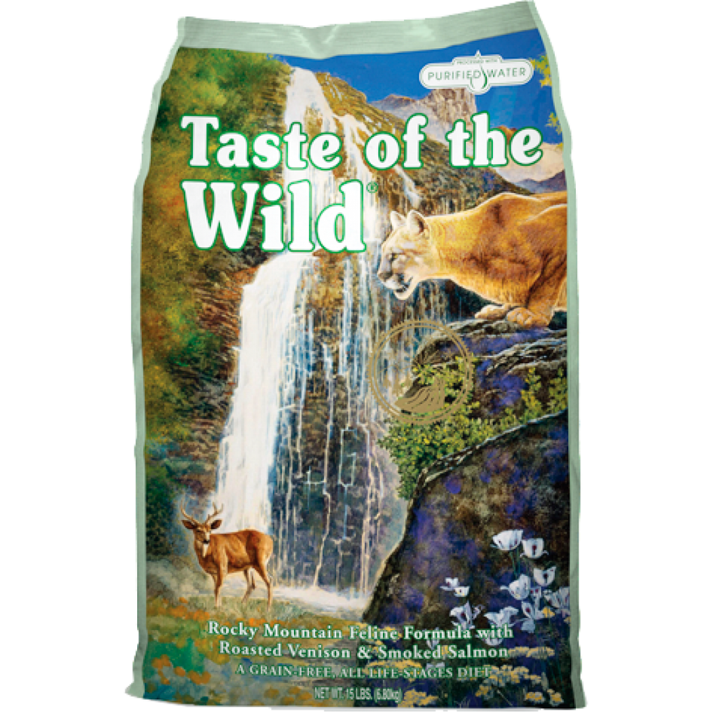 Taste of the wild gatos rocky Mountain comida para gatos